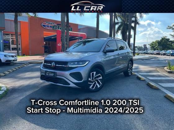VOLKSWAGEN T-CROSS 1.0 200 TSI TOTAL FLEX COMFORTLINE AUTOMÁTICO VOLKSWAGEN T-CROSS 1.0 200 TSI TOTAL FLEX COMFORTLINE AUTOMÁTICO